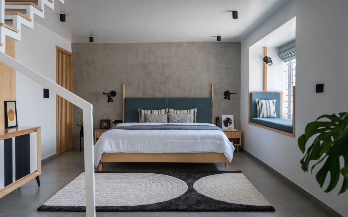 Bedroom of The Artist’s Loft by Jalihal Associates