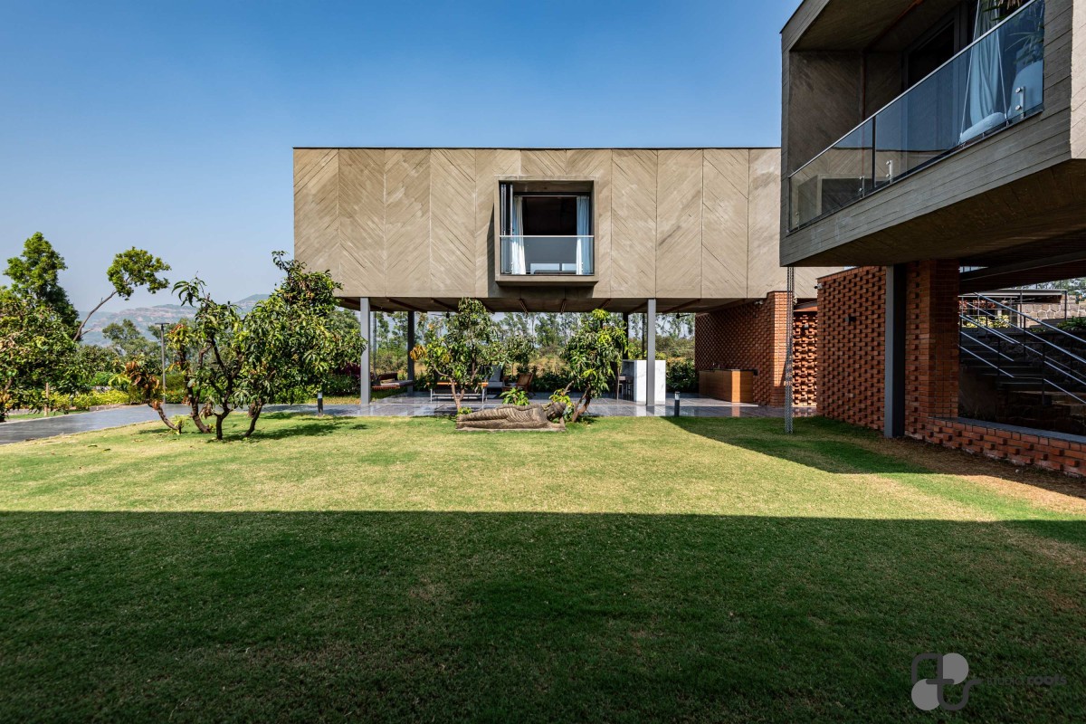 Exterior of Blurring the Boundaries Weekend Home at Maale by Studio Roots