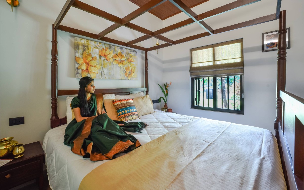 Bedroom 2 of Manakkat House by Viewpoint Dezigns
