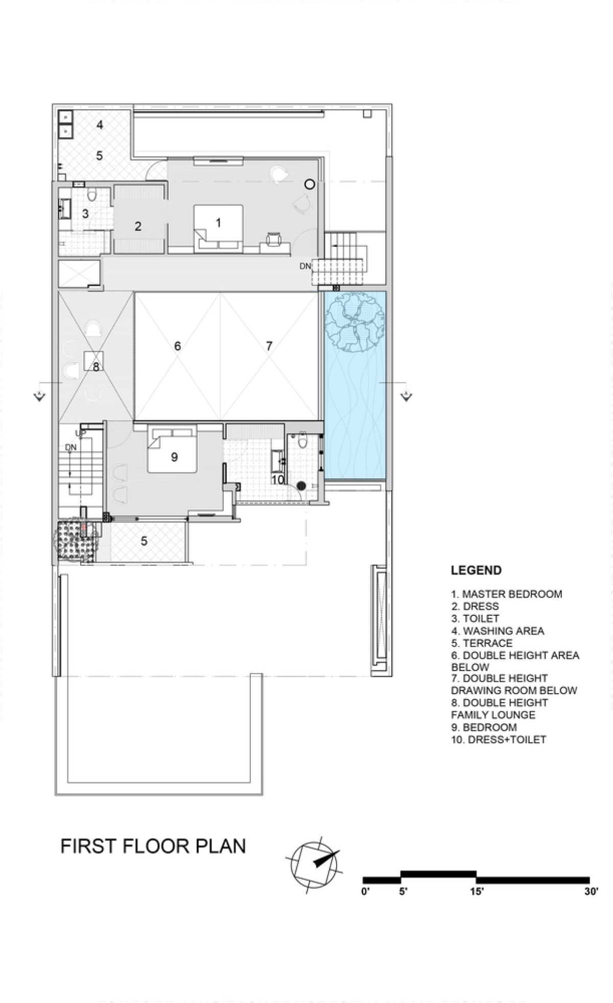 First Floor Plan of Residence 913 by Charged Voids