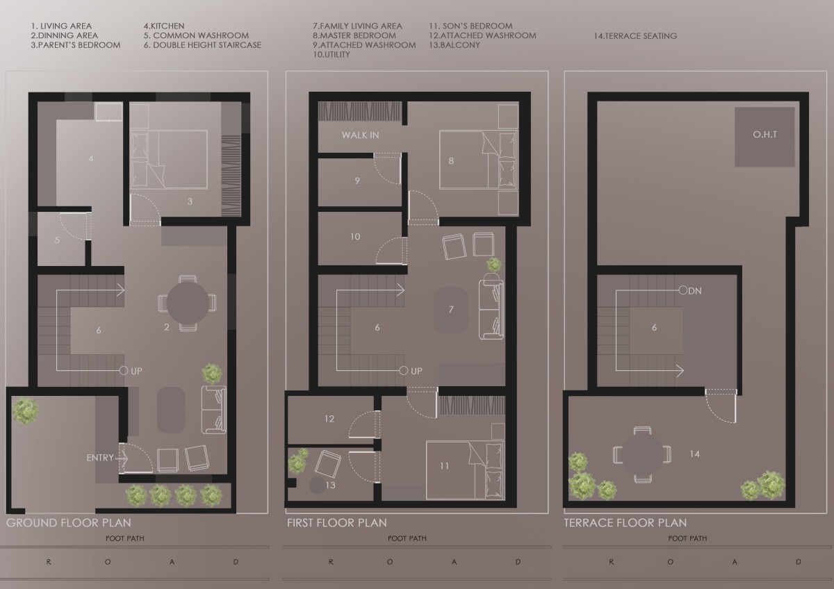 Floor plan of Mathrukrupa by AD Studio 9