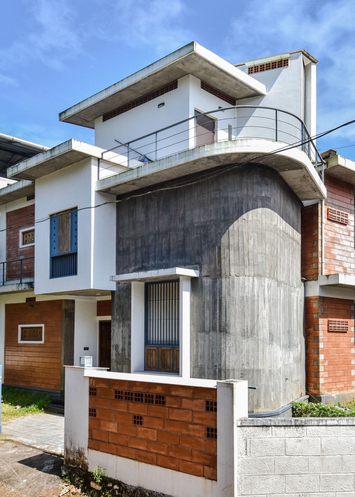 Exterior view of Rejesh Residence by DD Architects