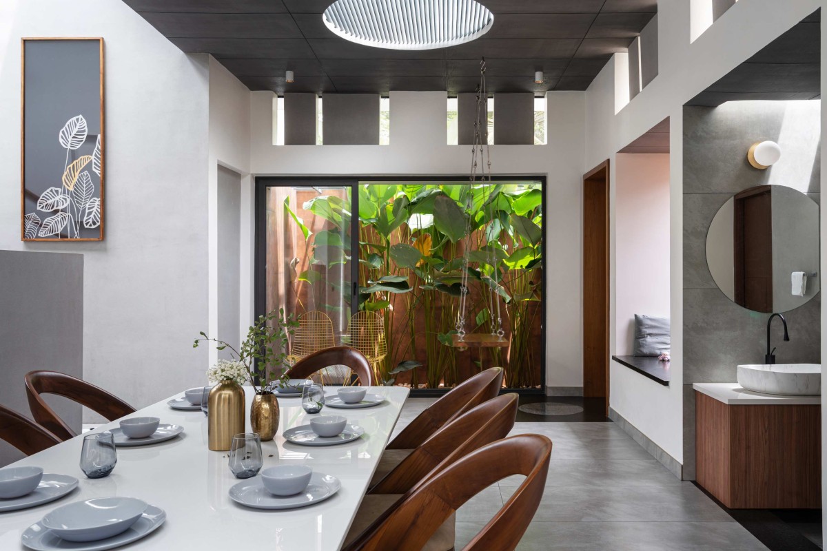 Dining of House In Between by Tales of Design studio