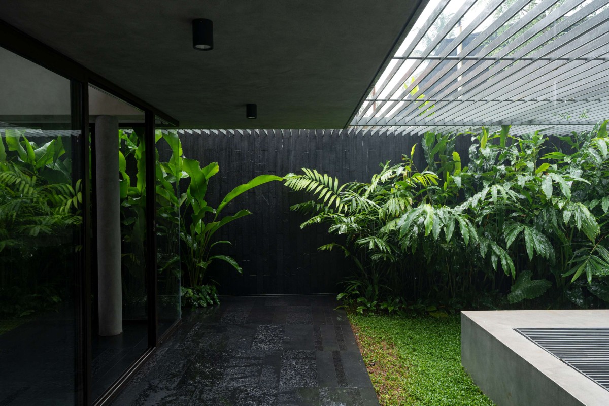 Internal Courtyard of Sanctum of Solace by SOHO Architects
