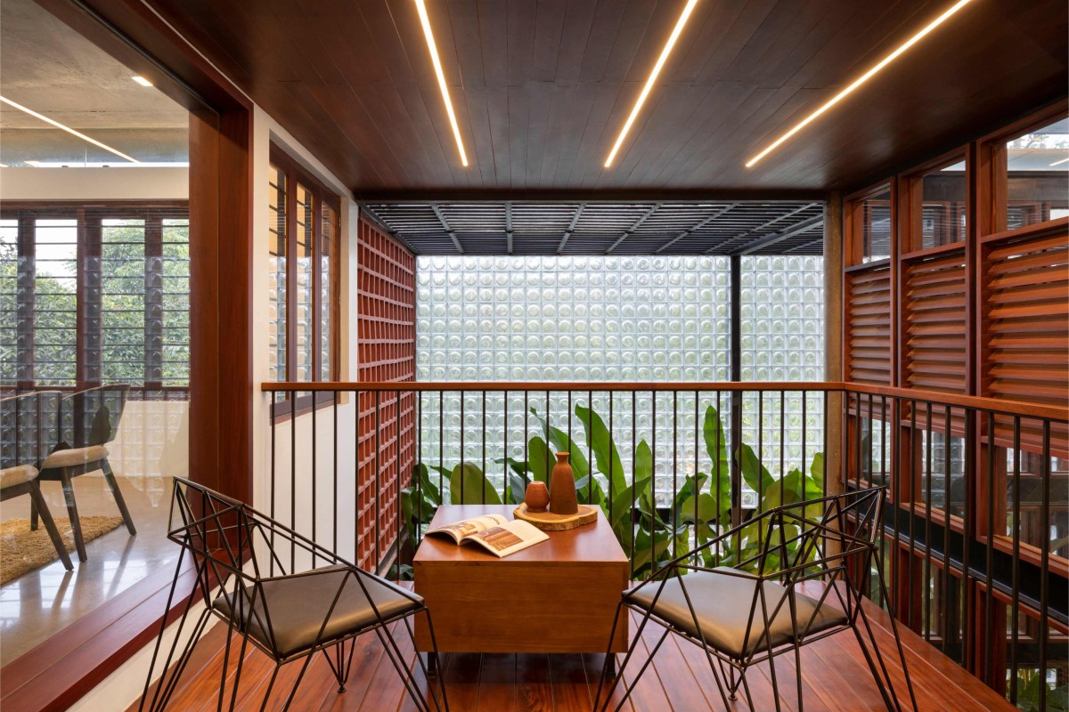 Seating area of Celandine by 7th Hue Architecture Studio