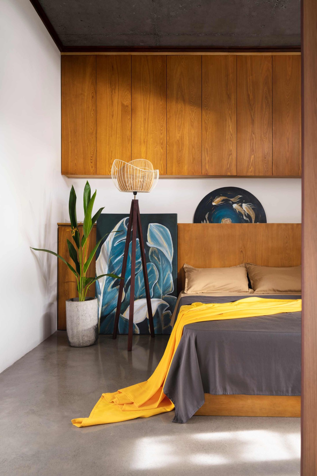 Bedroom 2 of Celandine by 7th Hue Architecture Studio