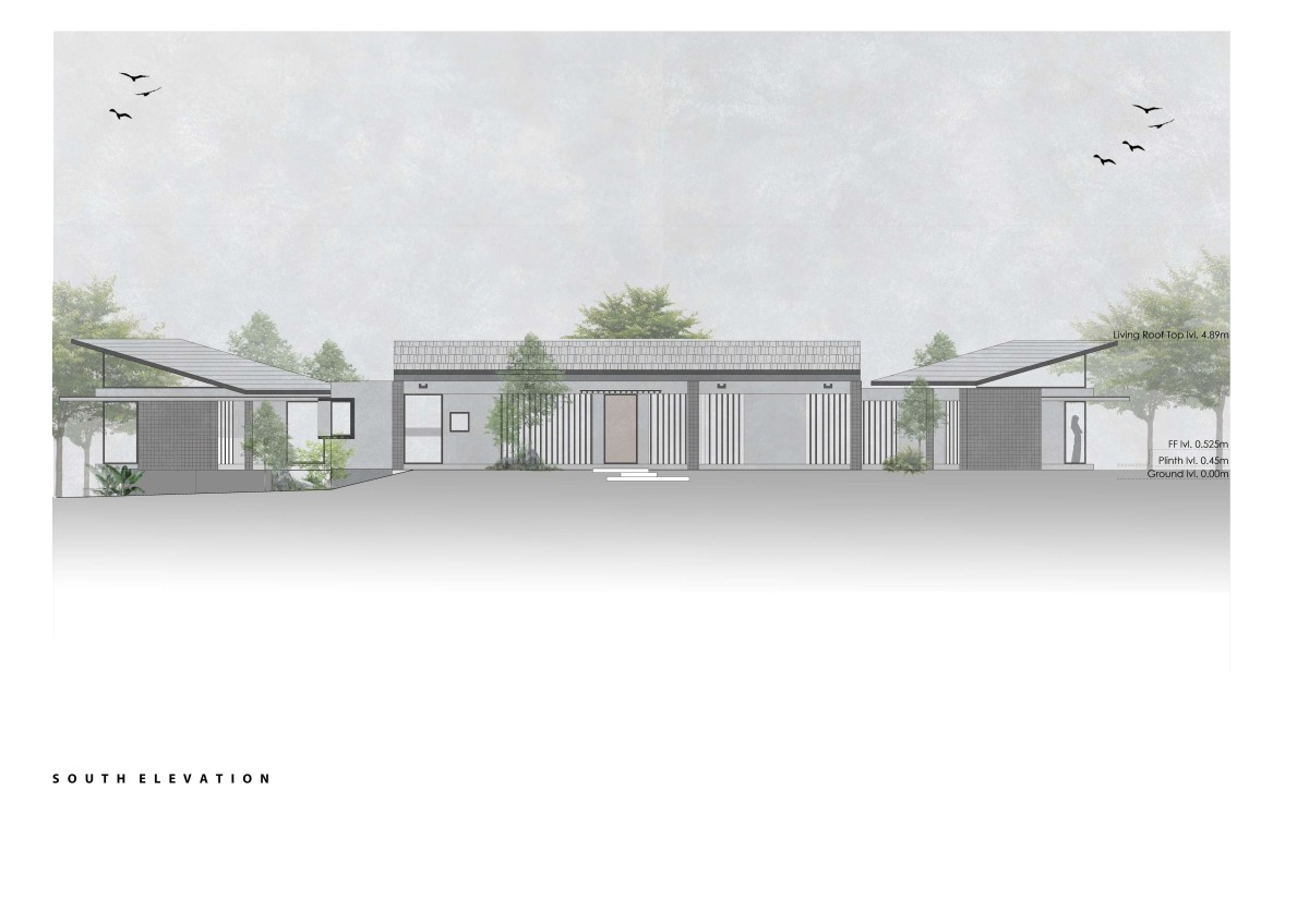 South Elevation of Lakeshore by Atelier Landschaft