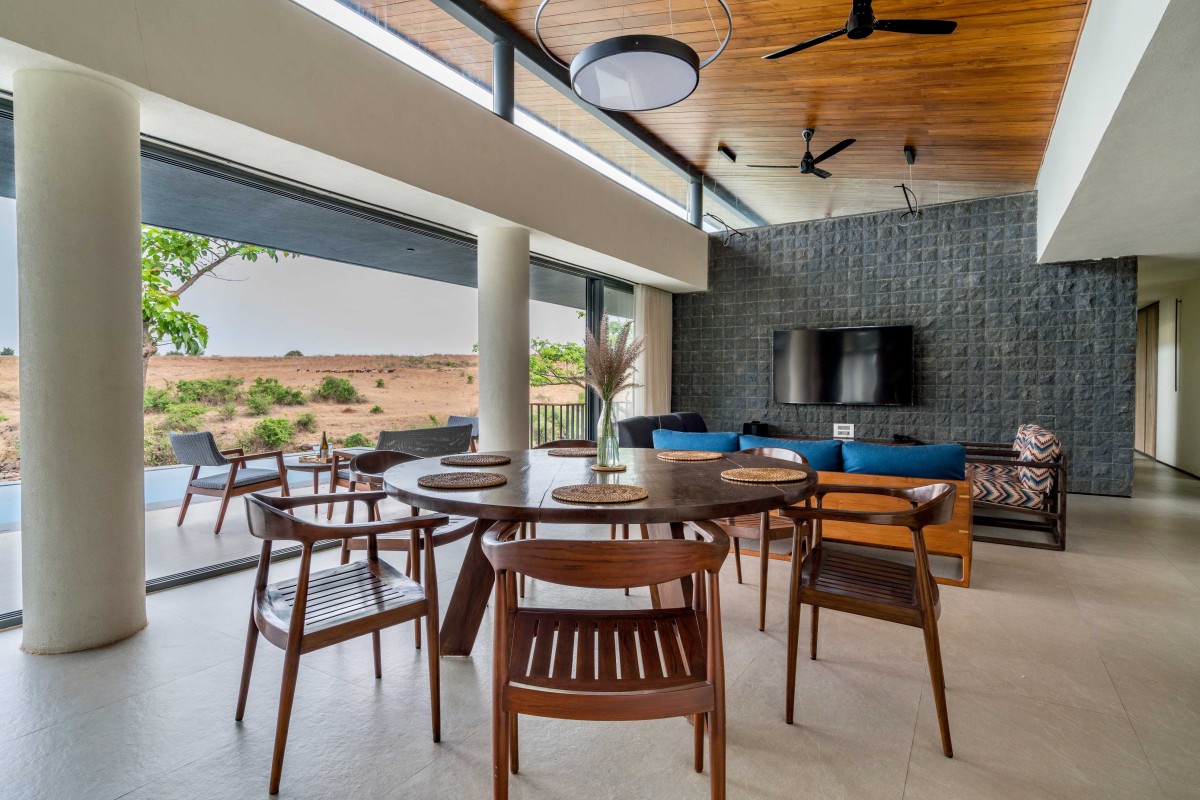 Dining area of Lakeshore by Atelier Landschaft