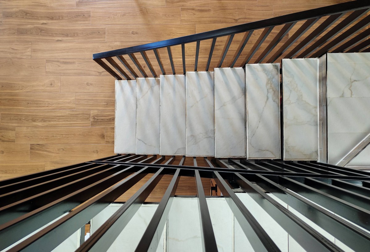Staircase of Casa Kambu by Equals To design lab