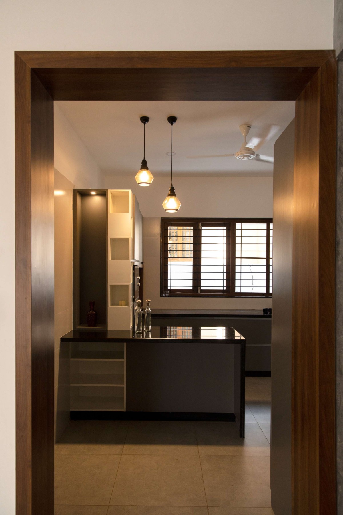 Kitchen of Amballoor Residence by N&RD