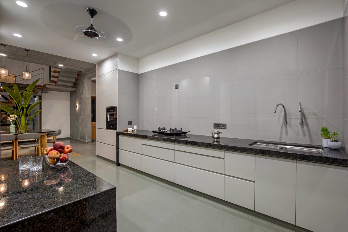 Kitchen of Royal Acre Residence by K.N. Associates