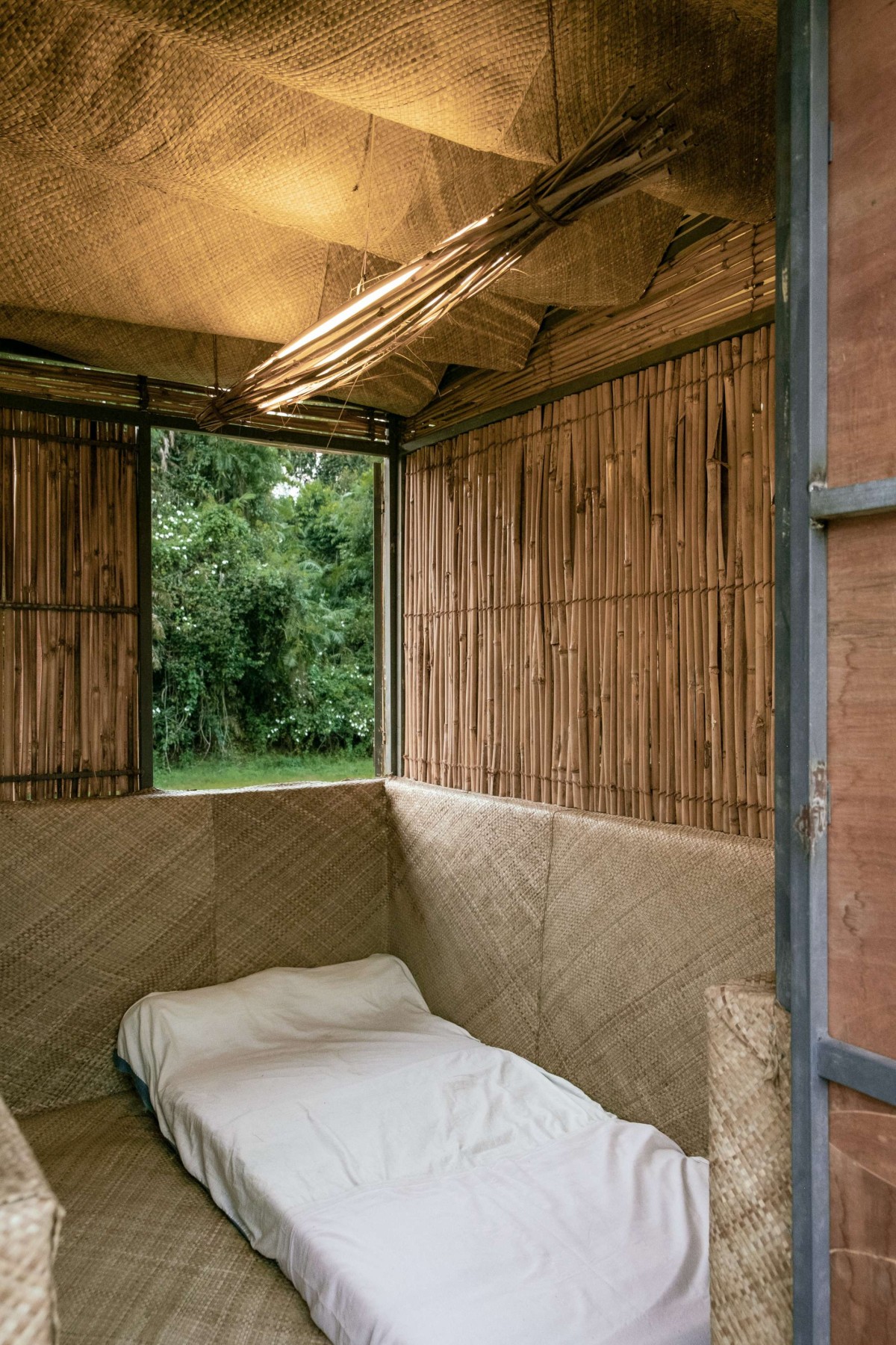 Bedroom of Worker’s Pavilion by NO Architects Designers and Social Artists