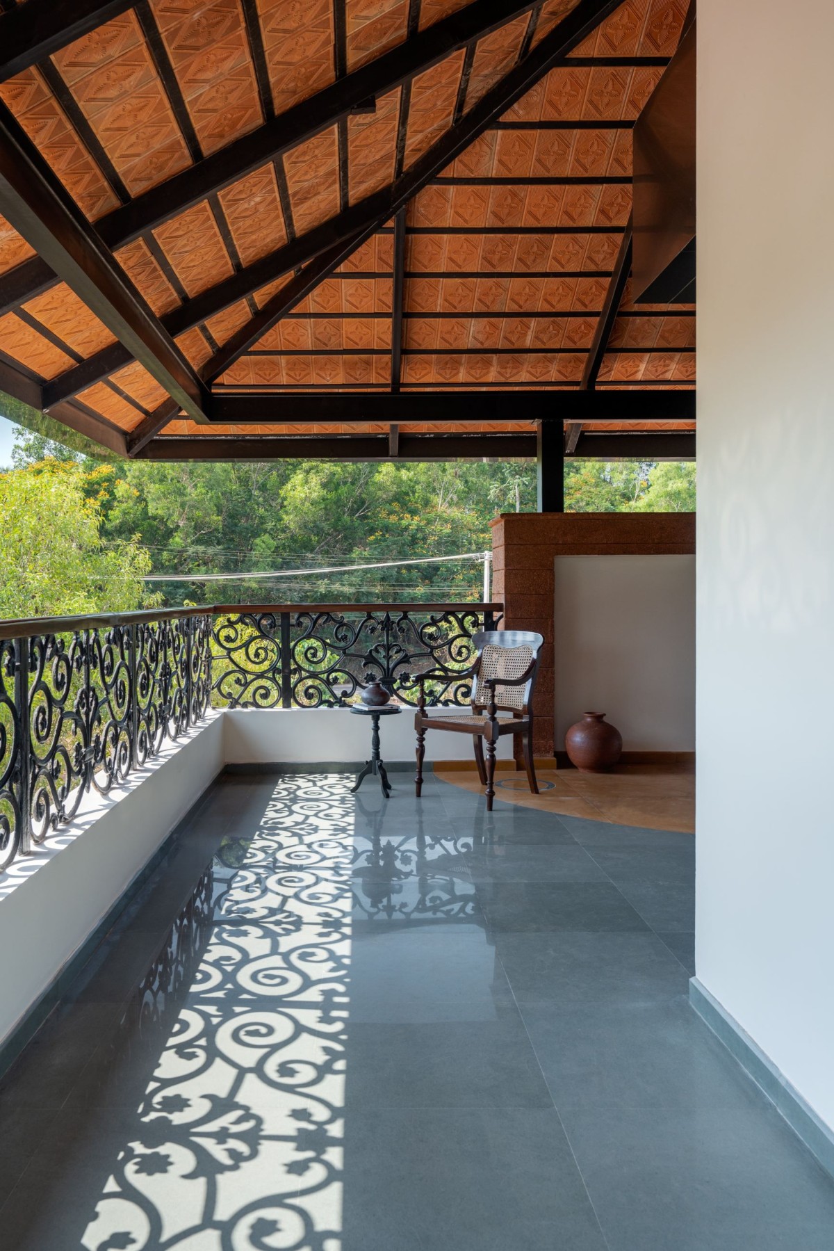Balcony of The Beeri Residence by RGP Design Studio