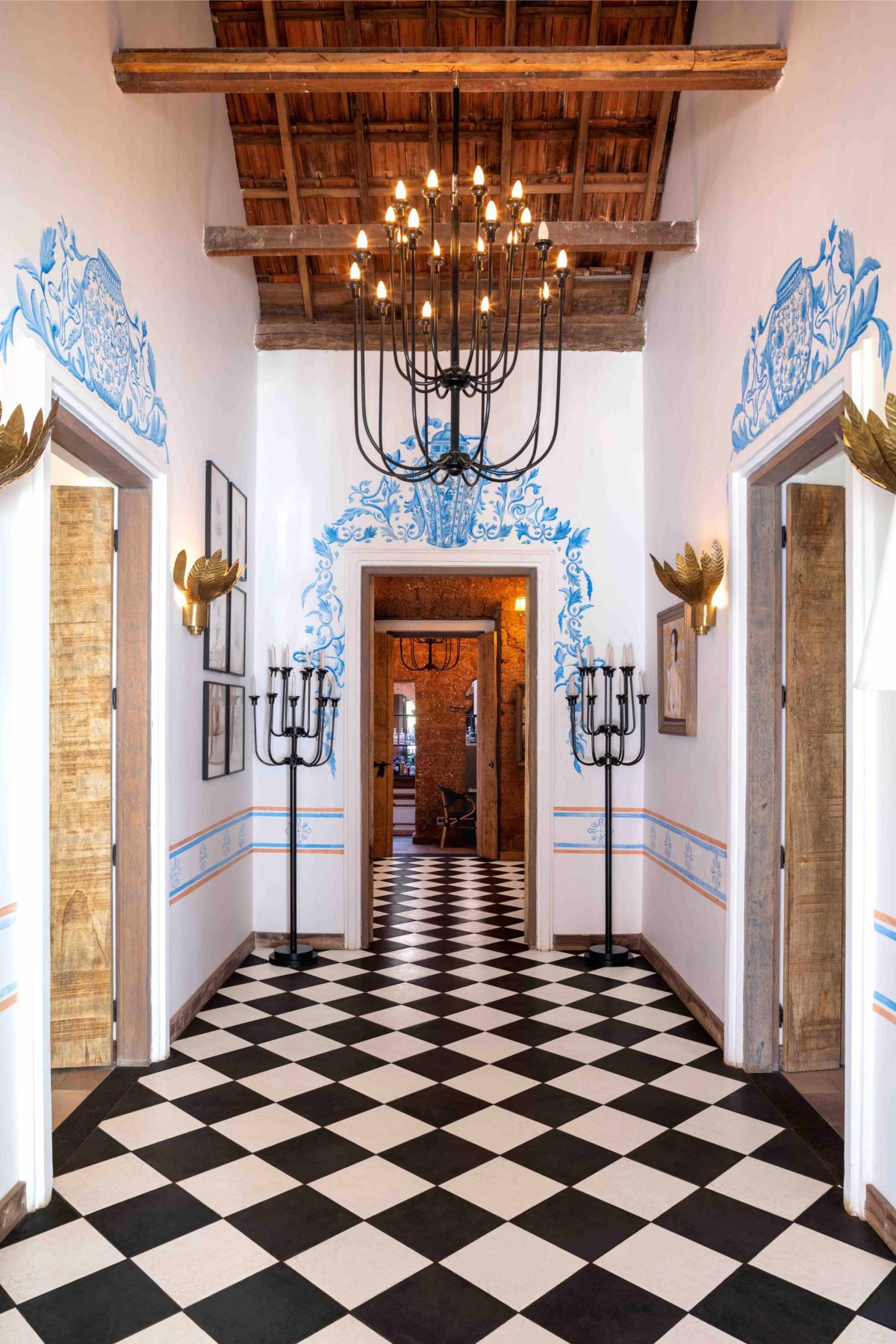 Entrance lobby of Mystras Restaurant by Beyond Designs
