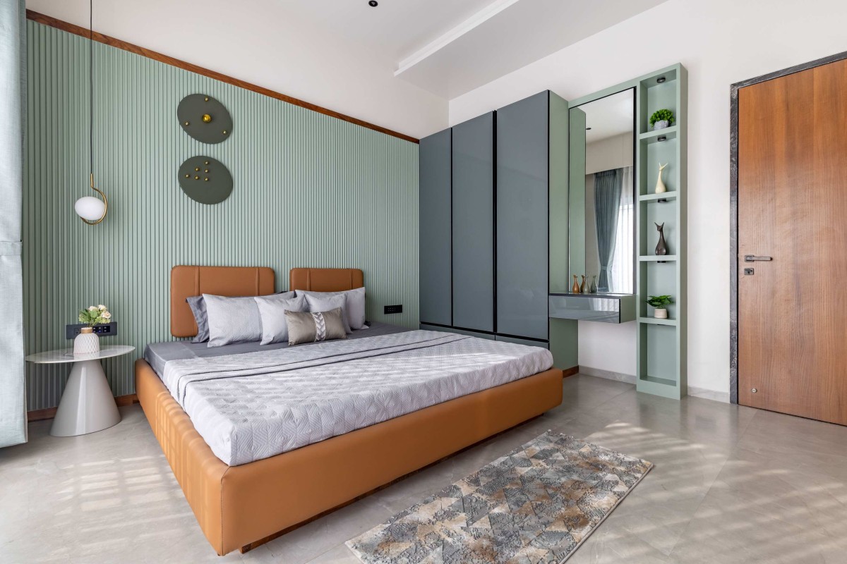 Daughter's Bedroom of Kripa Kunj by Studio Synergy