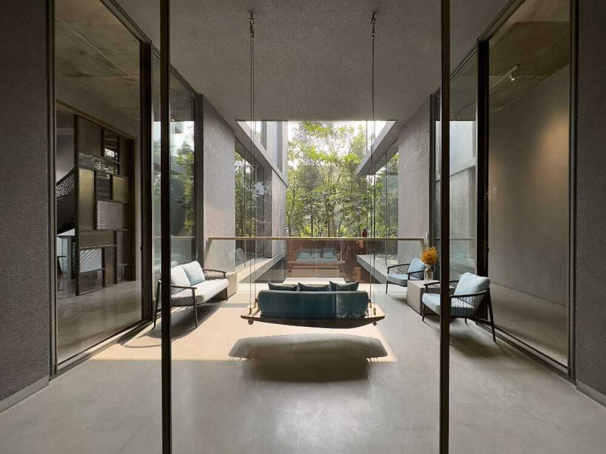 Winter Deck of Zen Spaces by Sanjay Puri Architects