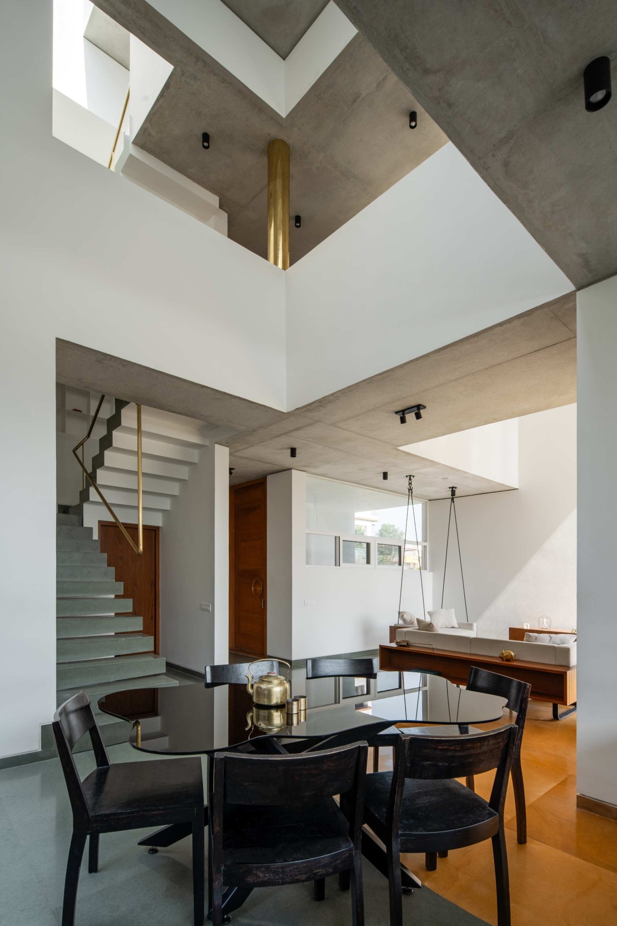 Dining of Joshi House by Anahata Architects