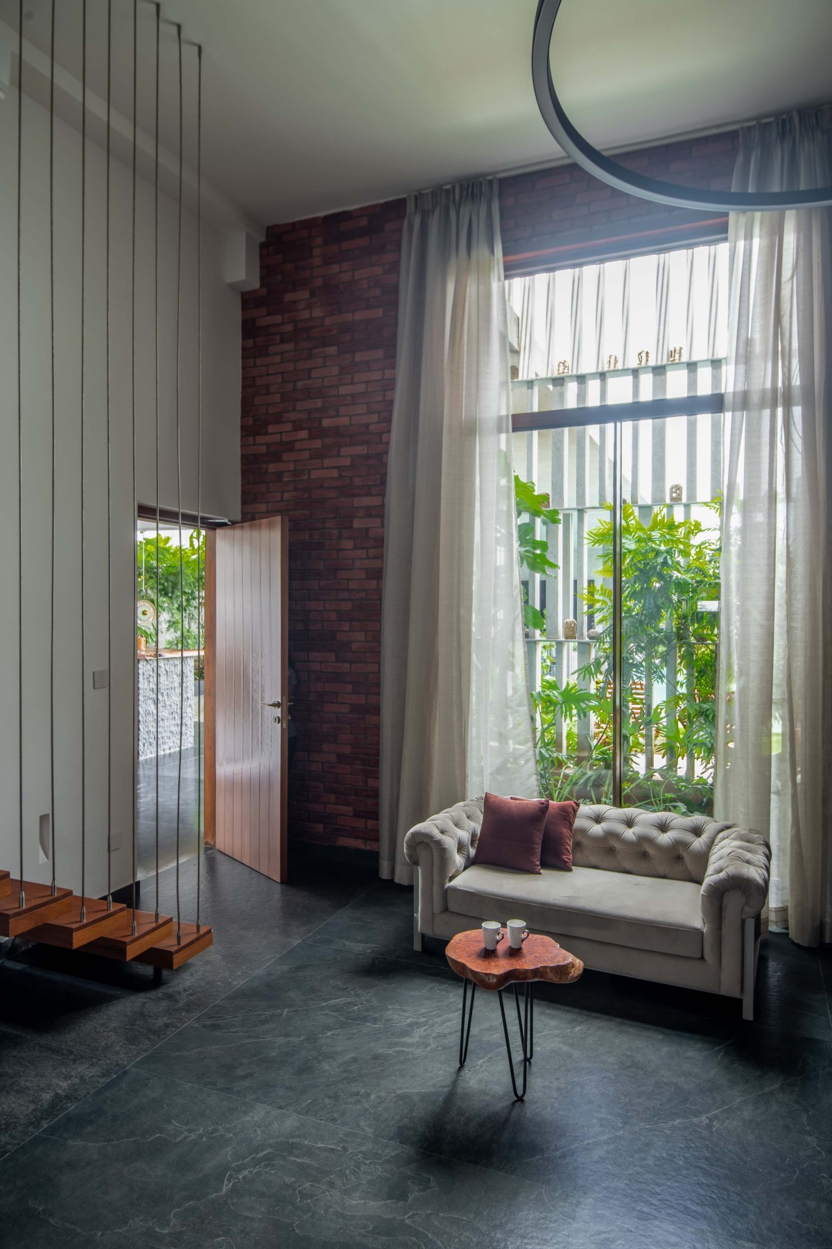 Block Lounge of Sakkare Villa by Shilpa Sambargi Architects