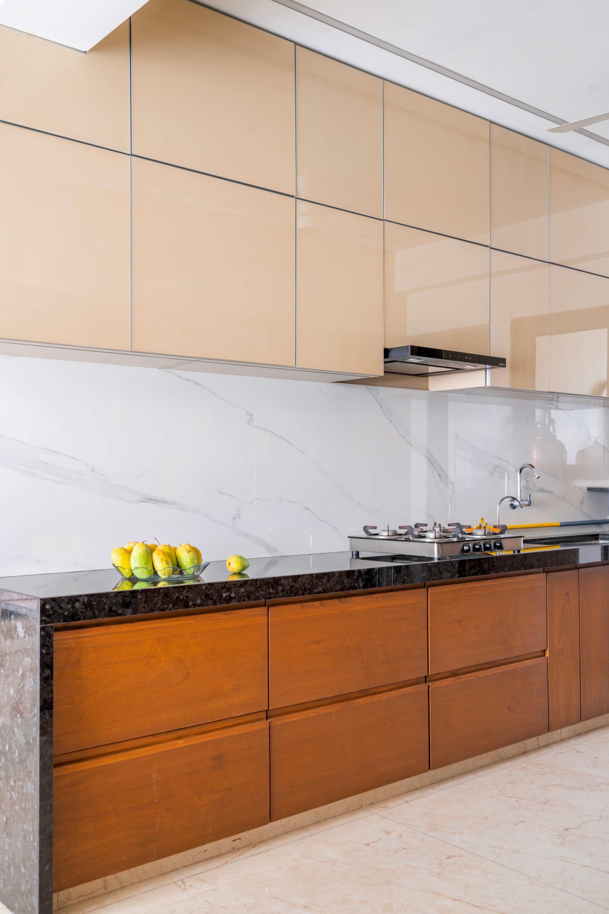 Kitchen of Apartment 801 by Neev Design Studio