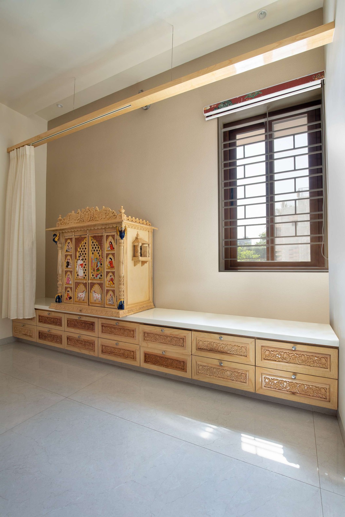 Temple design of Nandalaya Residence by Mandala Design Consortia