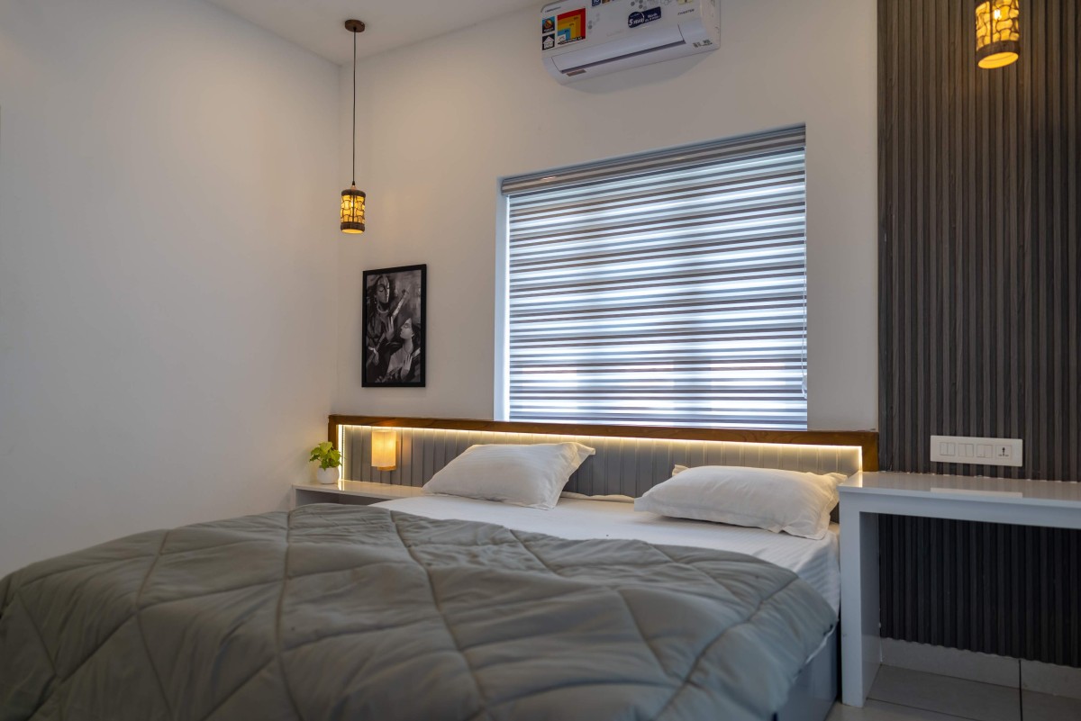 Bedroom of Vrindavan by A Tech Design Studio