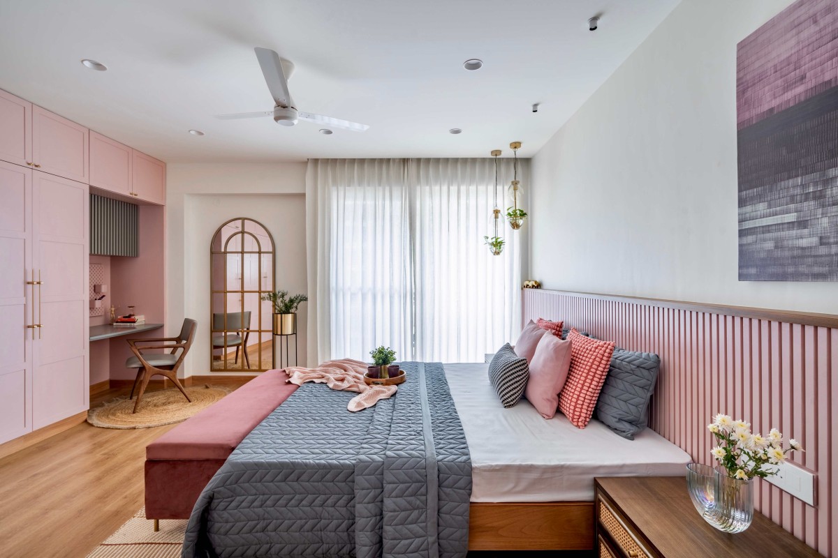 Daughters Bedroom of Abode Of Hues by DNC Studio9