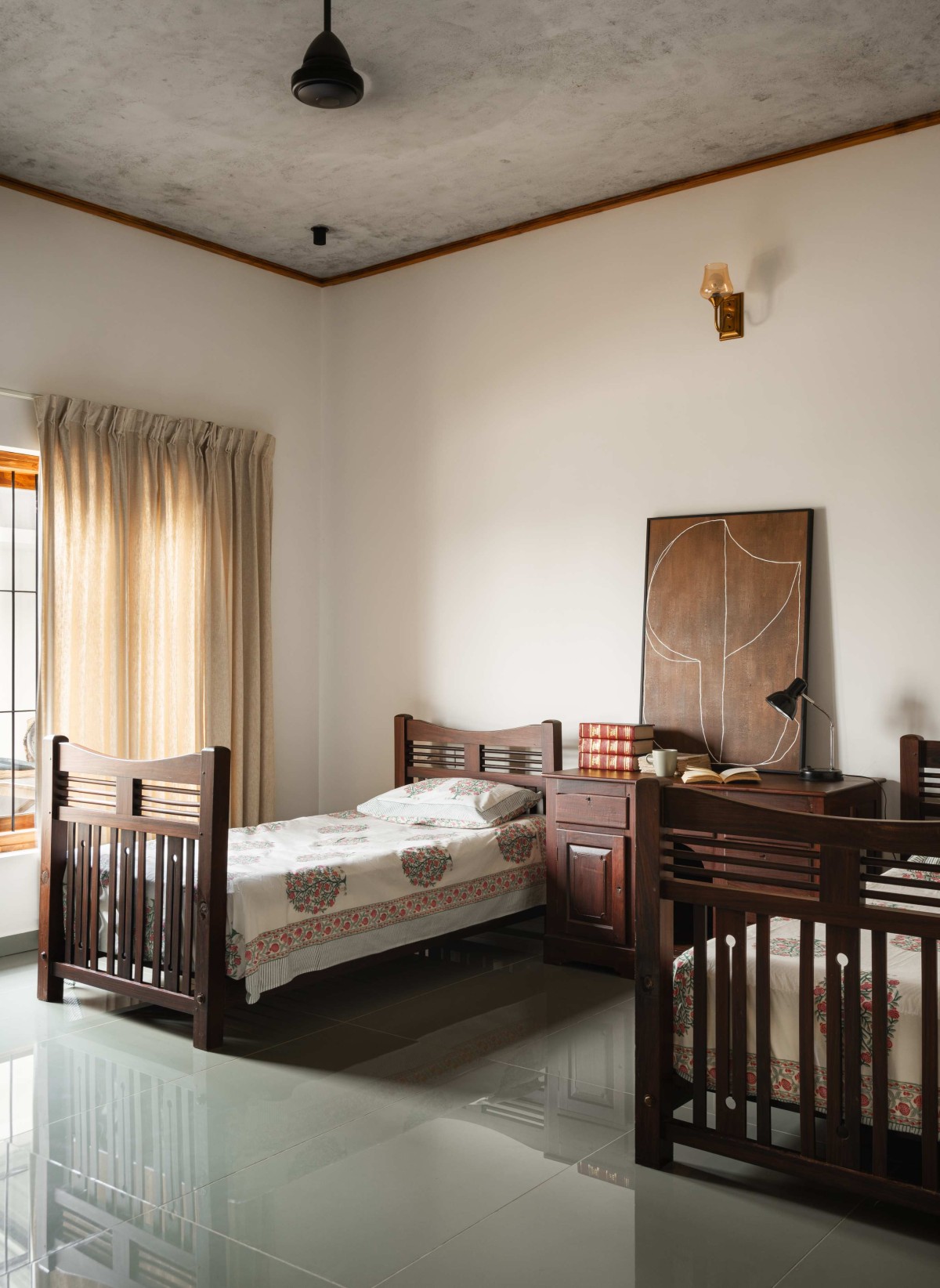 Bedroom 3 of Zikr by Barefoot Architects