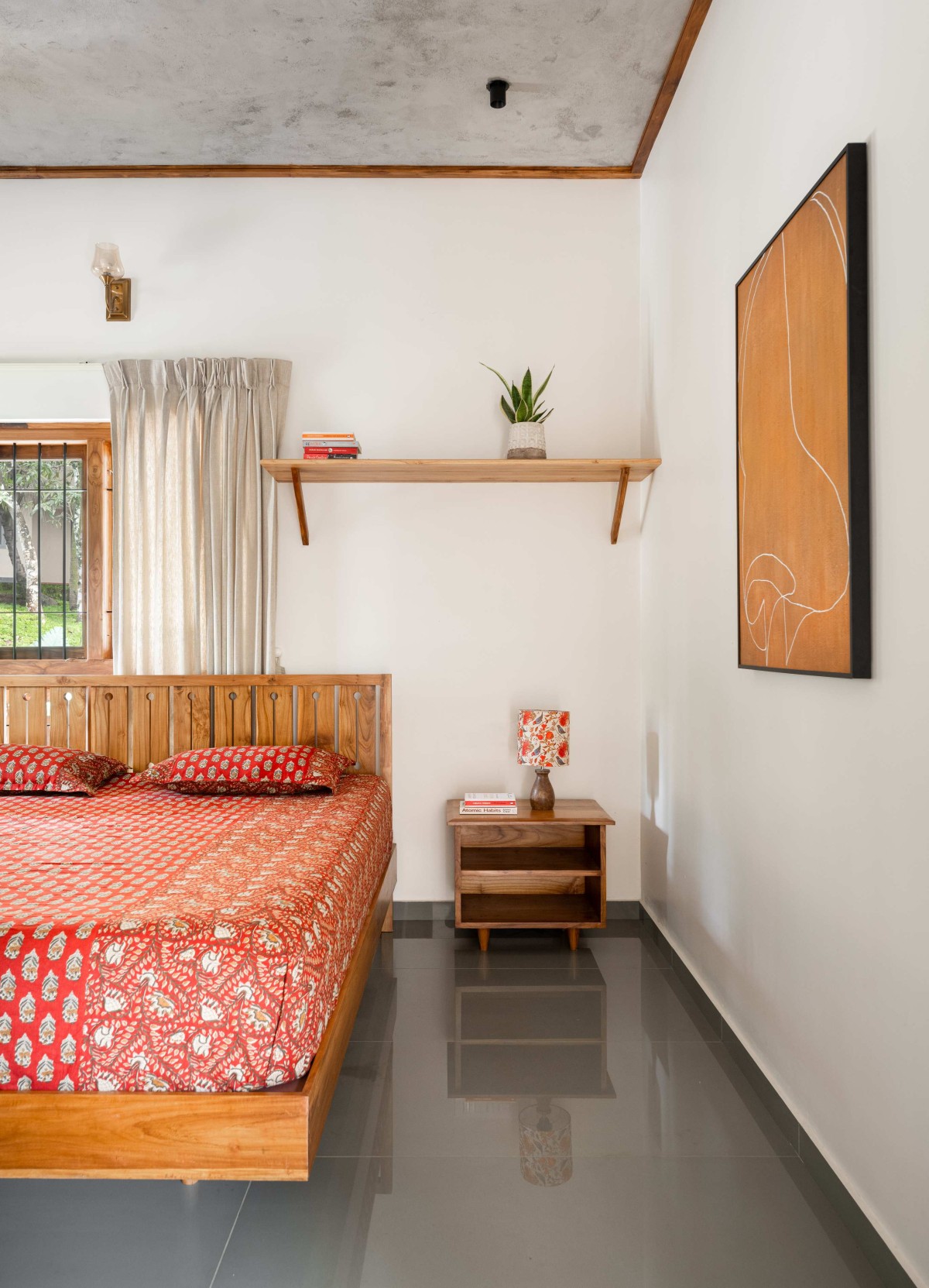 Bedroom 2 of Zikr by Barefoot Architects