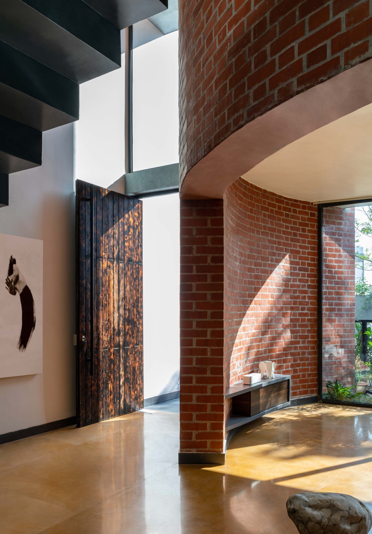 Entrance foyer of Perennial House by Sifti Design Studio