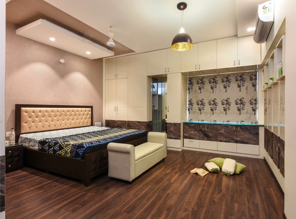 Bedroom 2 of Bhartiya Residence by Vishwanath And Associates