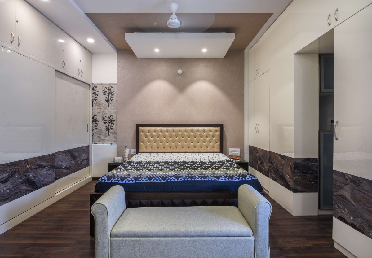 Bedroom 2 of Bhartiya Residence by Vishwanath And Associates