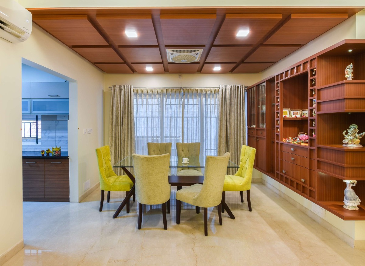 Dining of Bhartiya Residence by Vishwanath And Associates