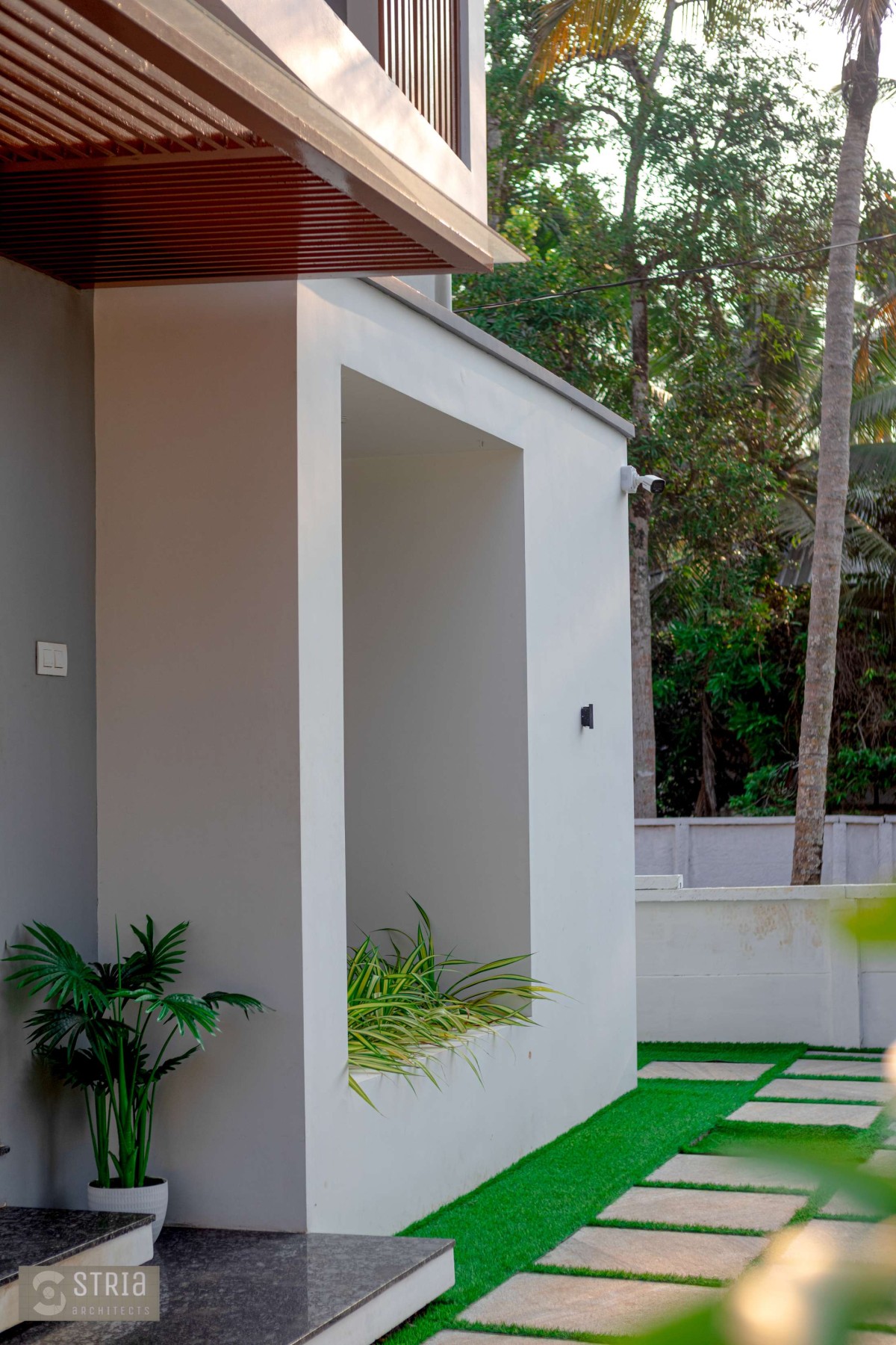 Porch of Vrindavanam by Stria Architects