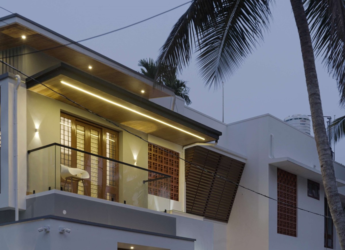 Balcony of Vrindavanam by Stria Architects