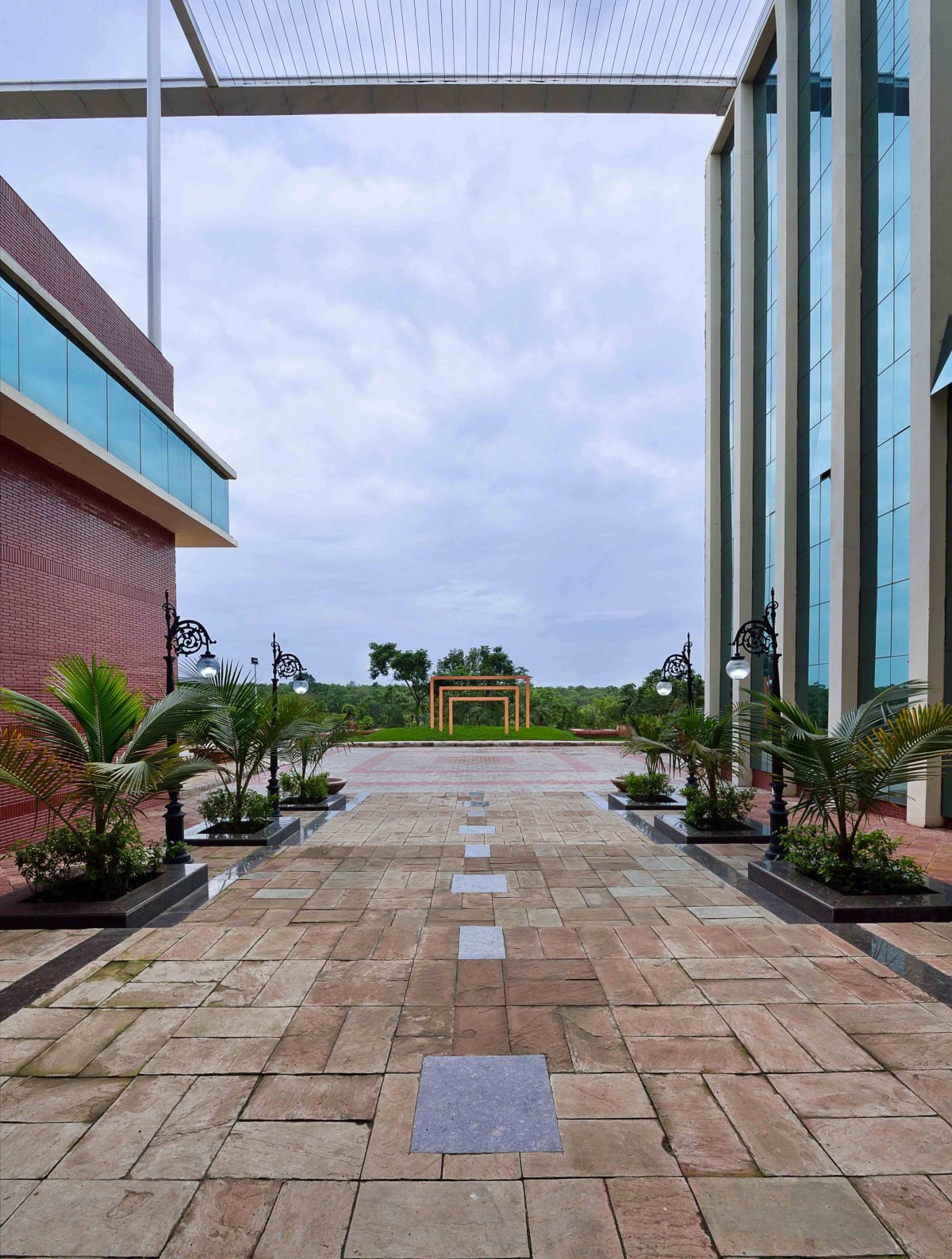 Entrance of School of Law by 42MM Architecture