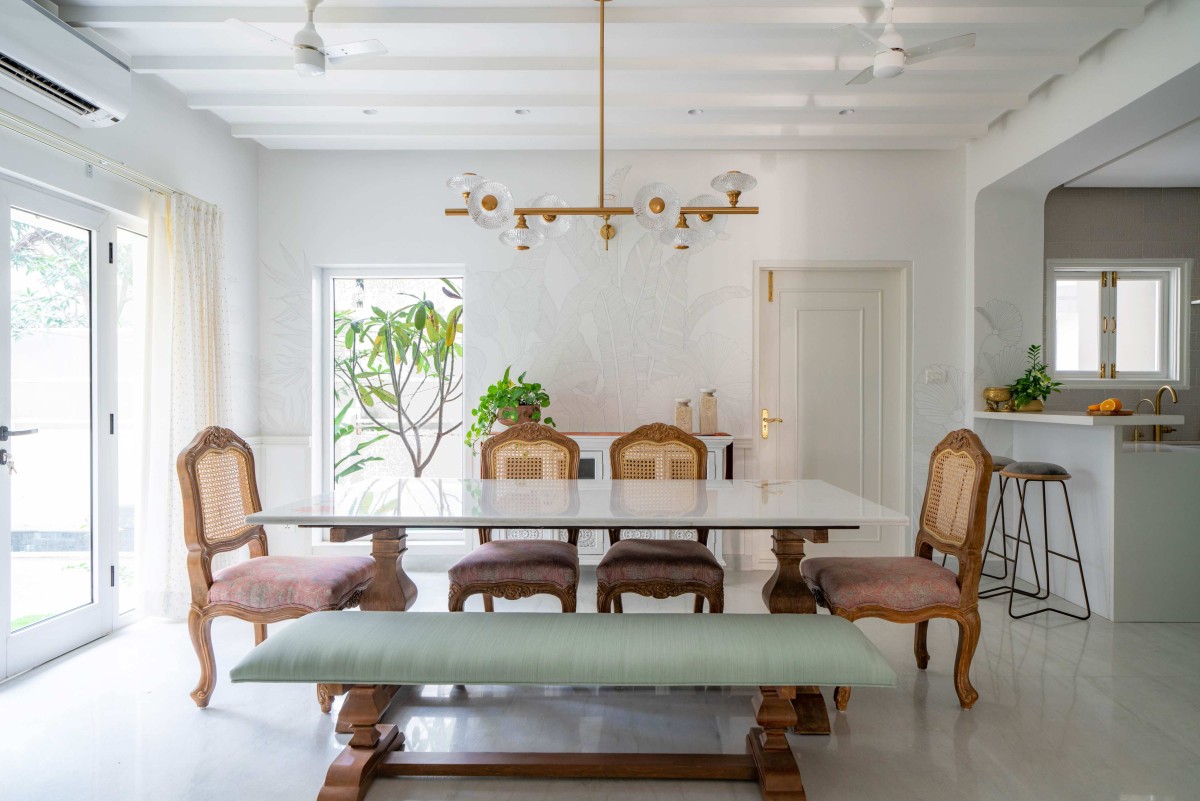 Dining area of The Fleur Home by Crafted Spaces
