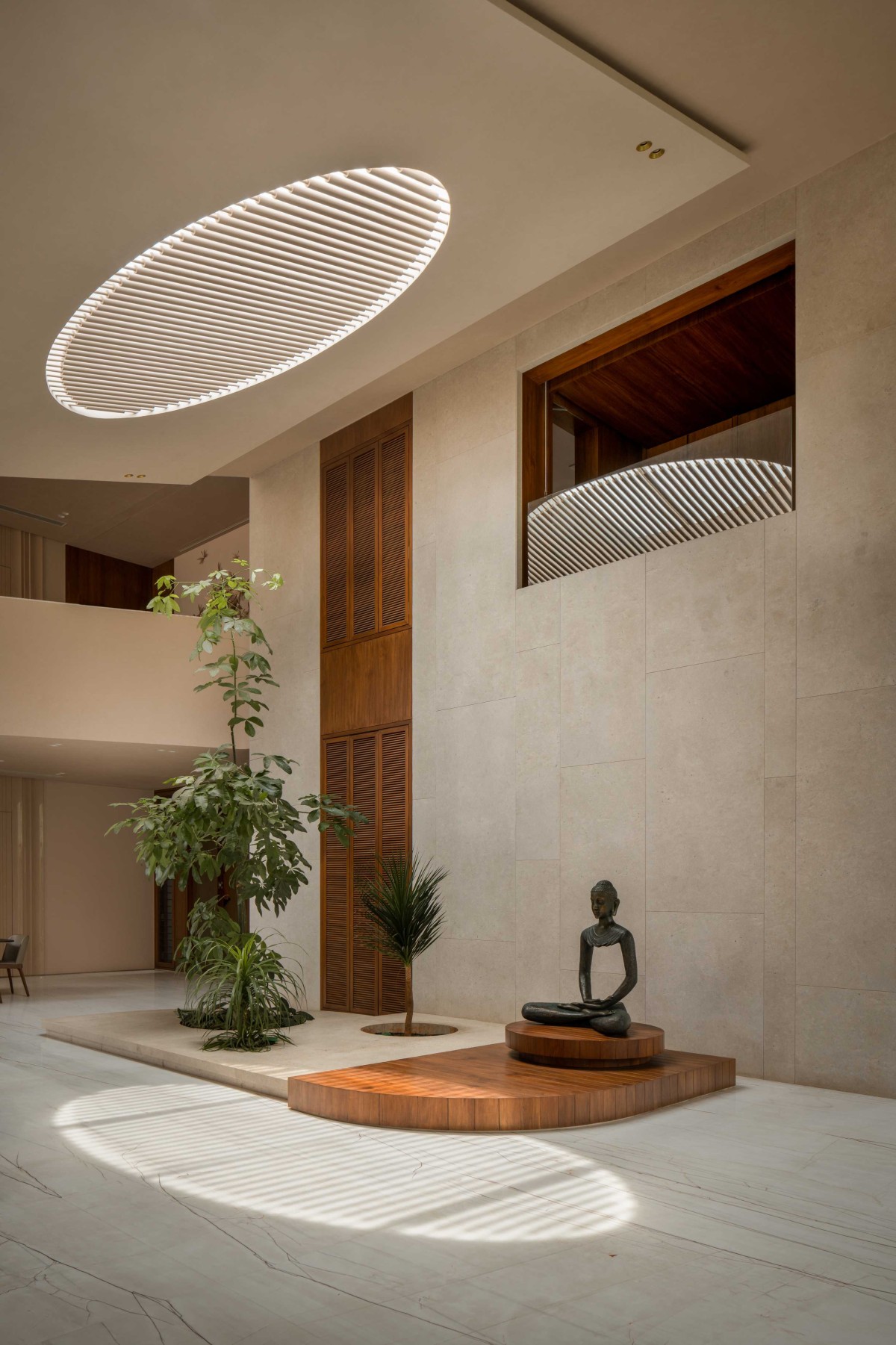 Skylight of Hosapete Mane by Cadence Architects