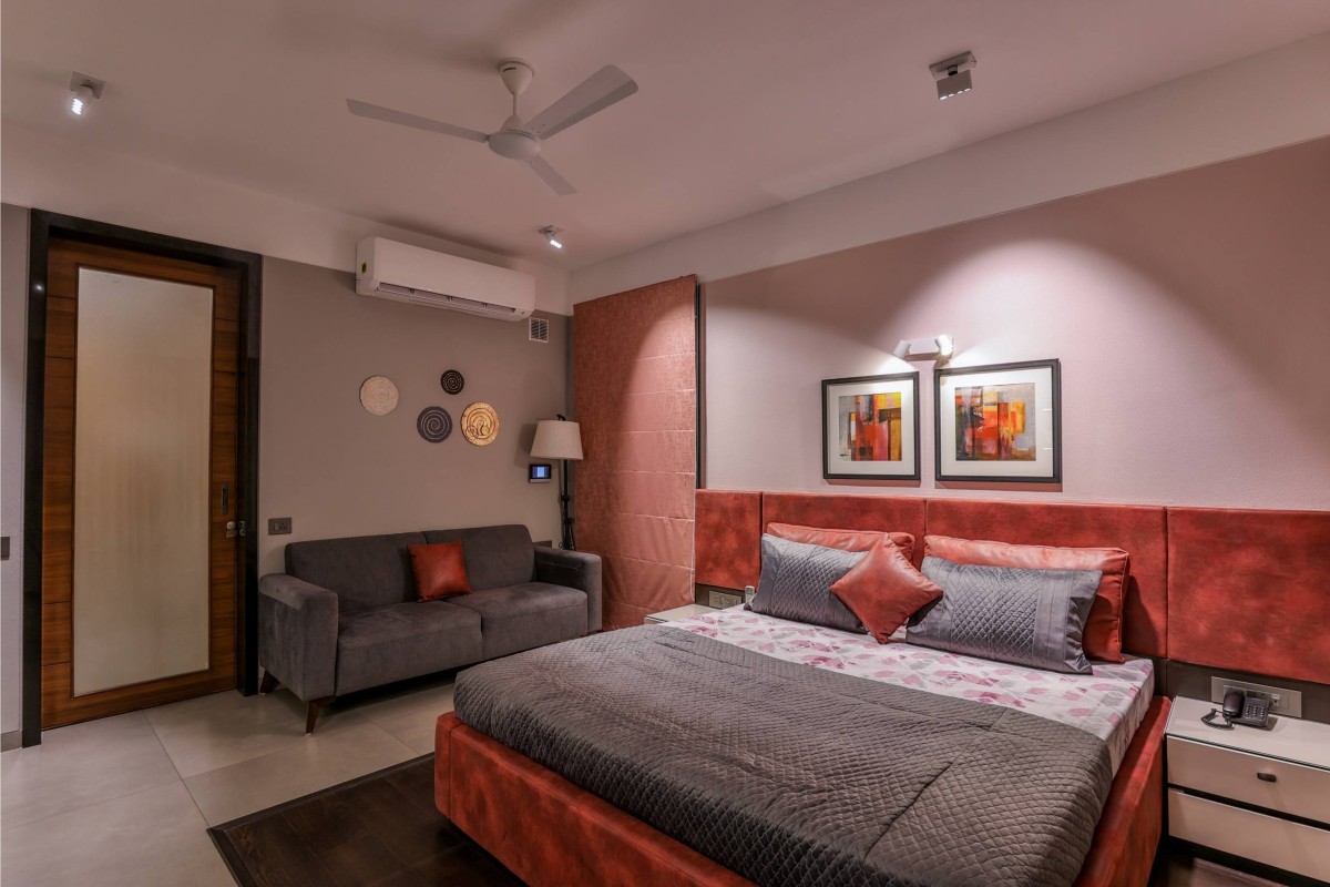 Parents Bedroom of Nikunj by RKGA Consultants Pvt Ltd