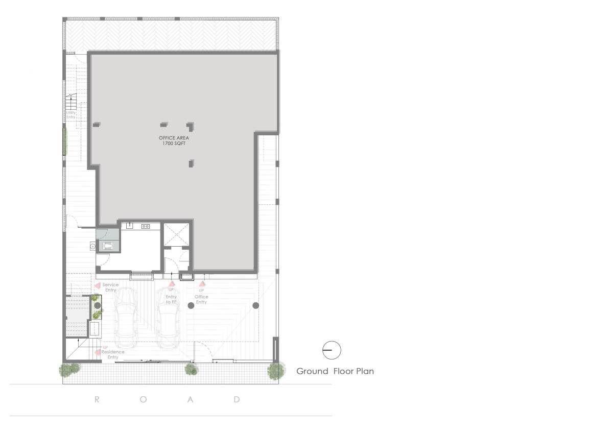 Ground floor plan of Nikunj by RKGA Consultants Pvt Ltd