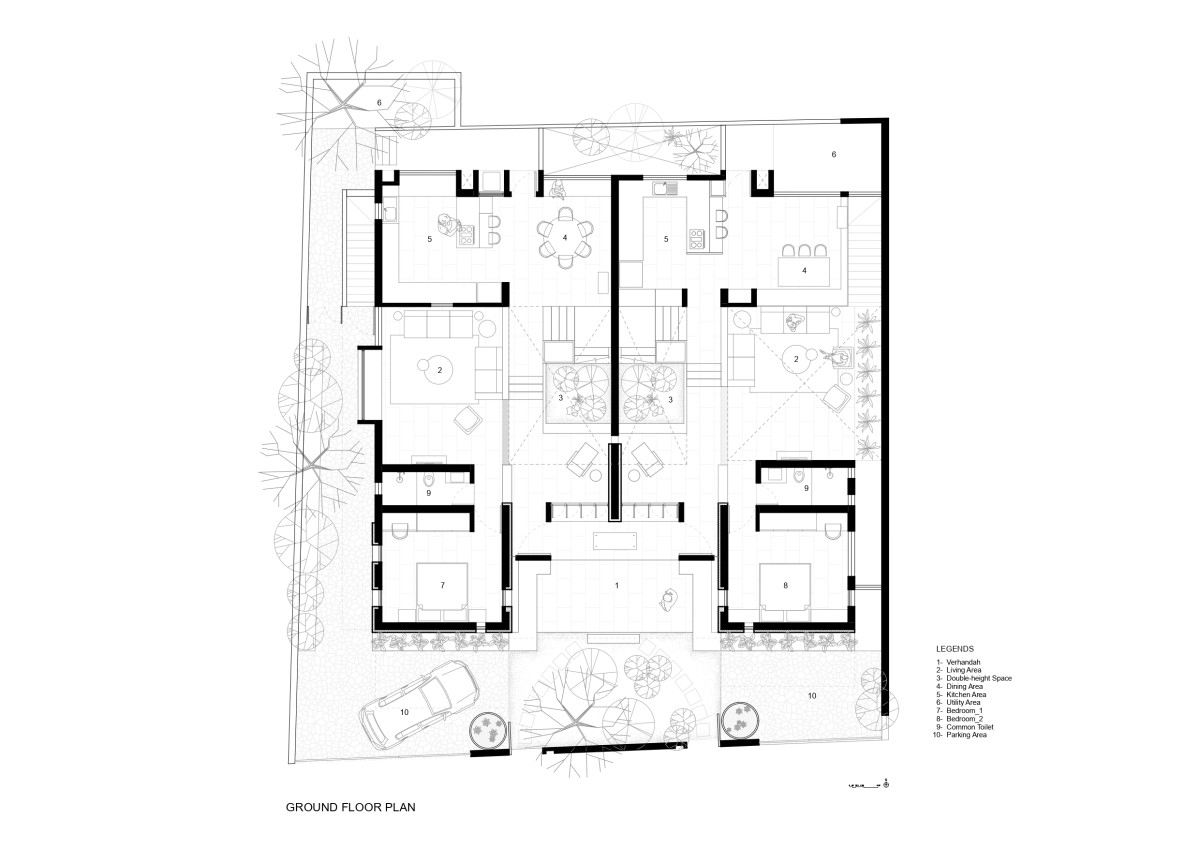Ground floor plan of Nostalgia by Humanscape