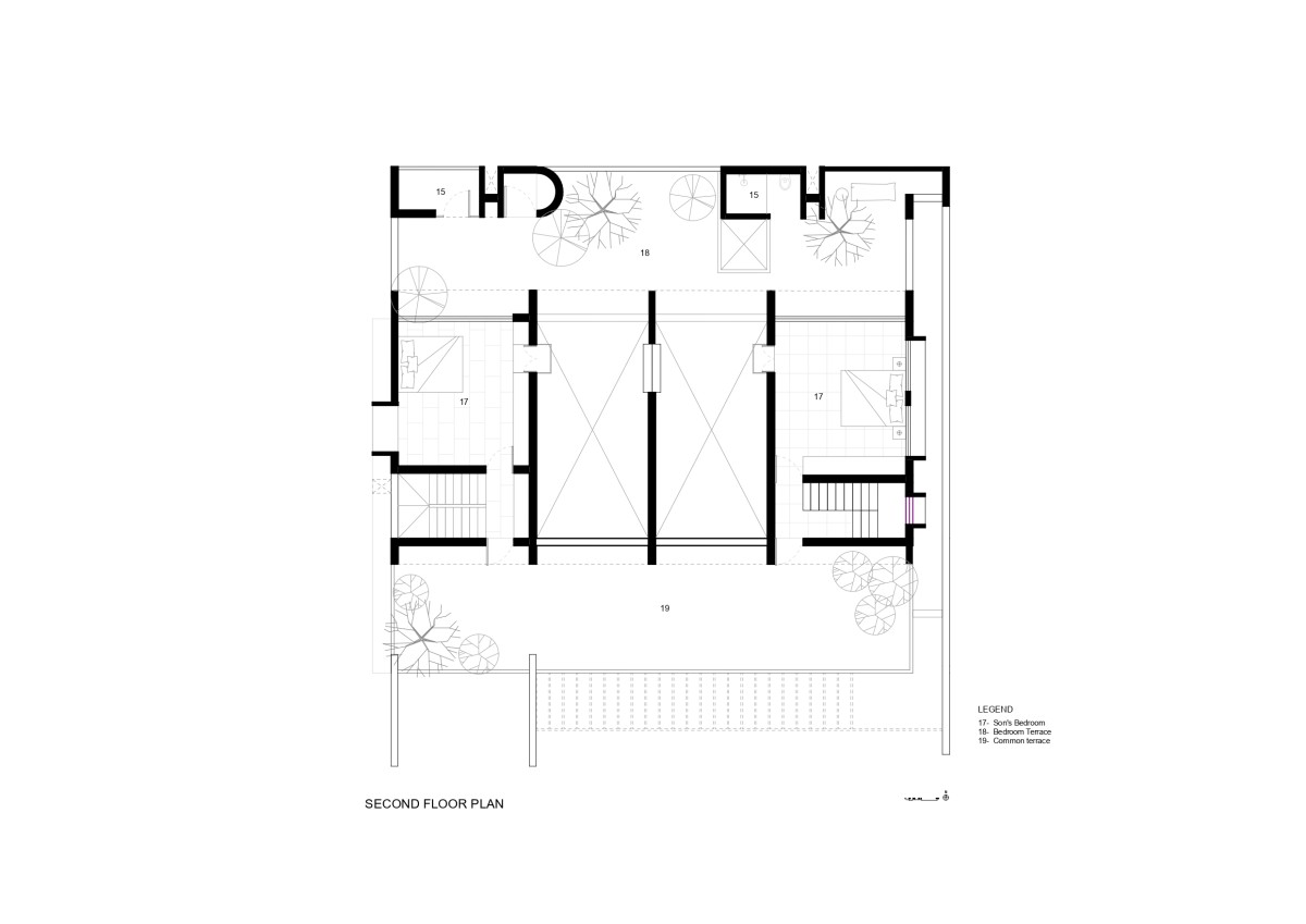 Second floor plan of Nostalgia by Humanscape