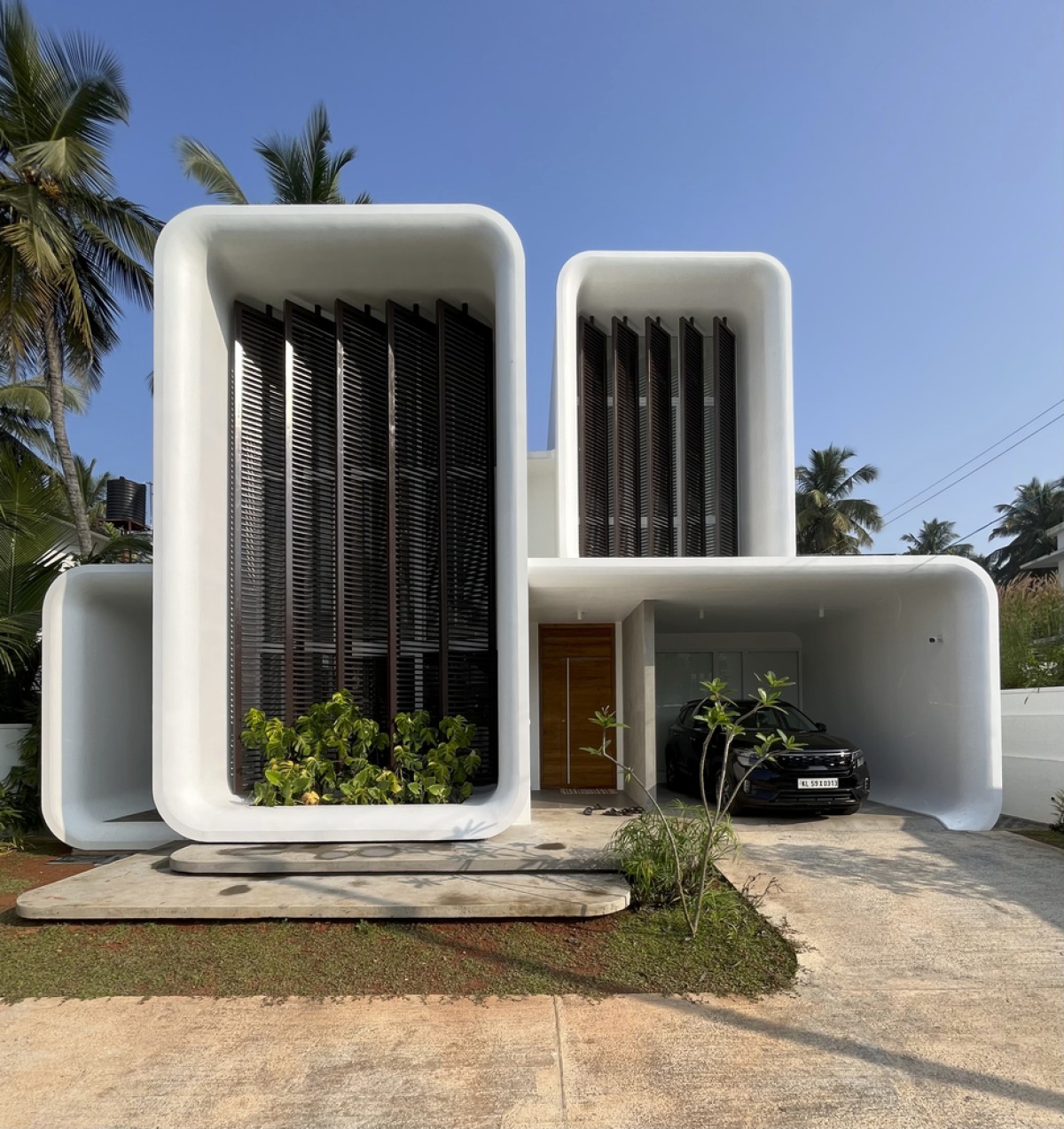 Exterior view of House Of Ayoob by 3dor Concepts
