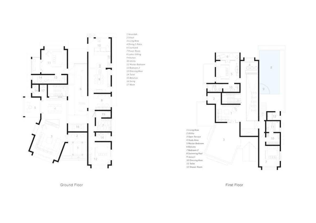 Plan of Istana by Ta-Da Design Collective Llp