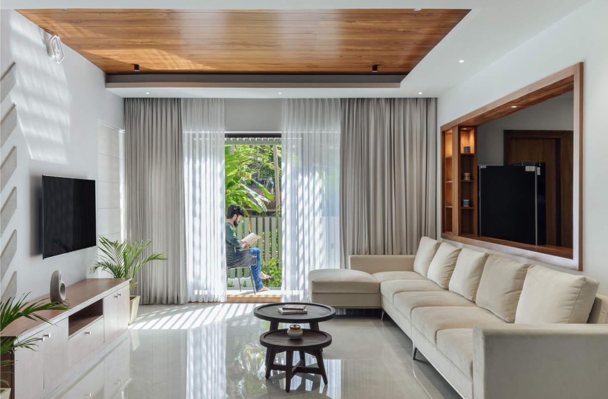 Living room of Sakoon by Triangle Design Studio