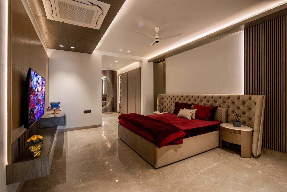Bedroom 2 of Contemporary House by Orionn Architects