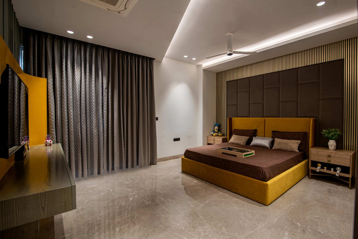 Bedroom 4 of Contemporary House by Orionn Architects