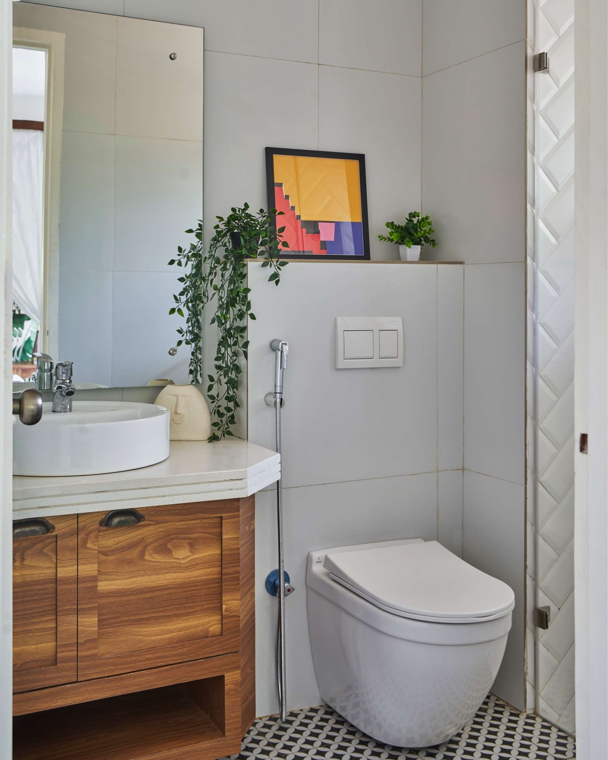 Ground floor bathroom of Tropical Paradise by Studio Tilt Architects