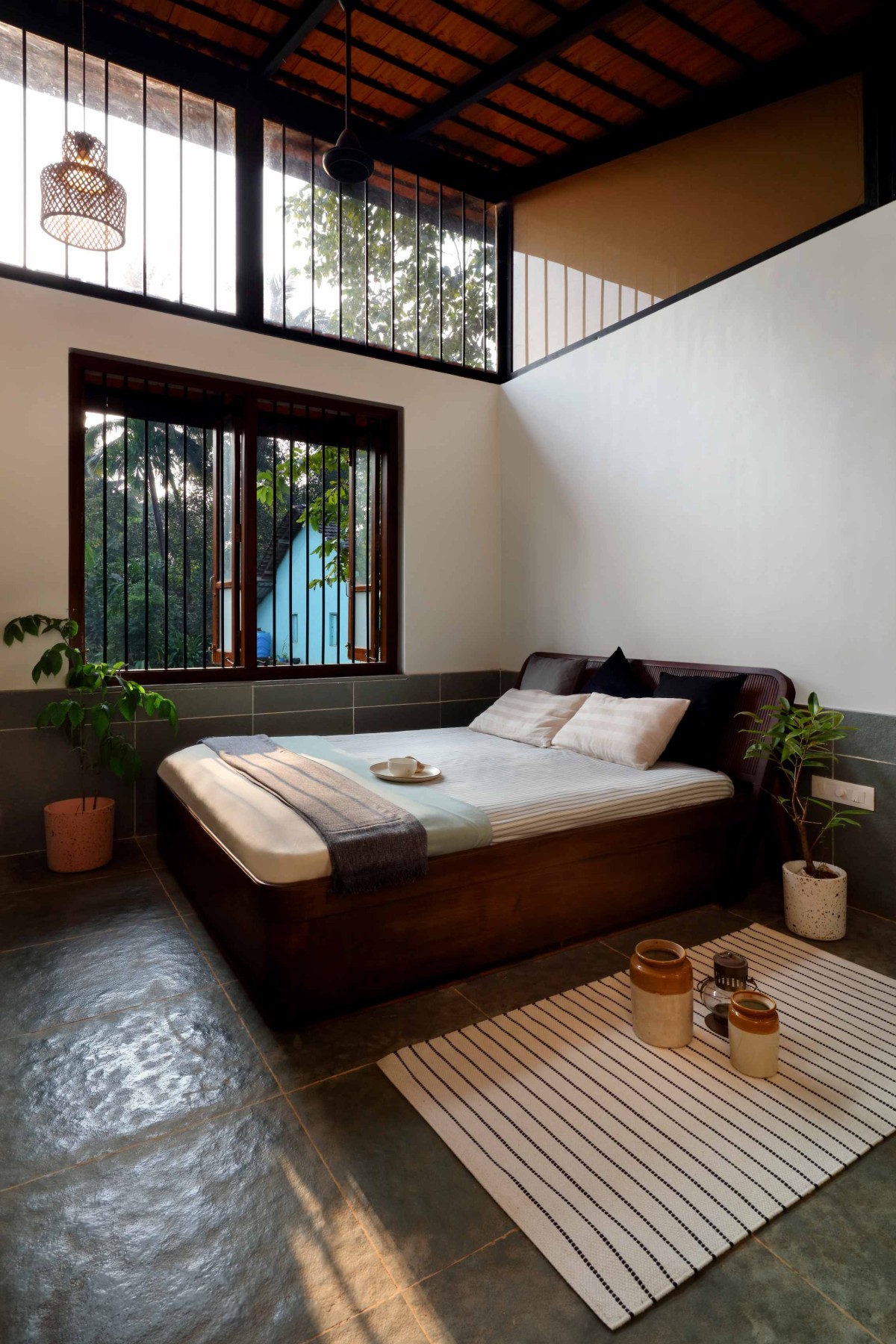 Bedroom of Lanja House by Articulated Design Initiative