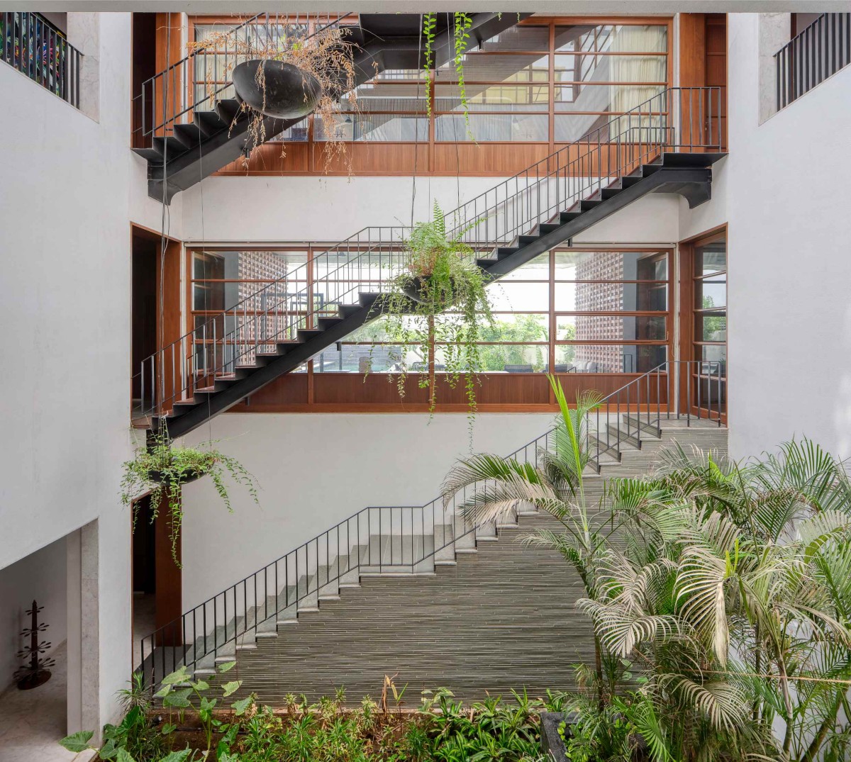 Staircase of Ishtika House by SPASM Design Architects