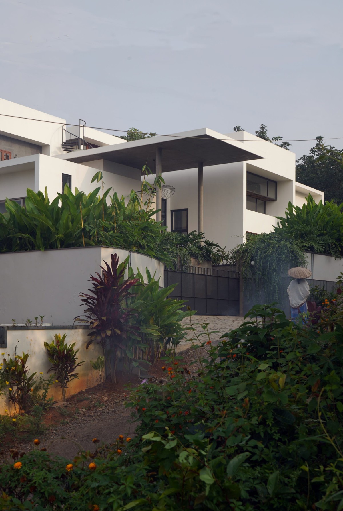 Exterior view of Athira-Paras Residence by Studio Acis